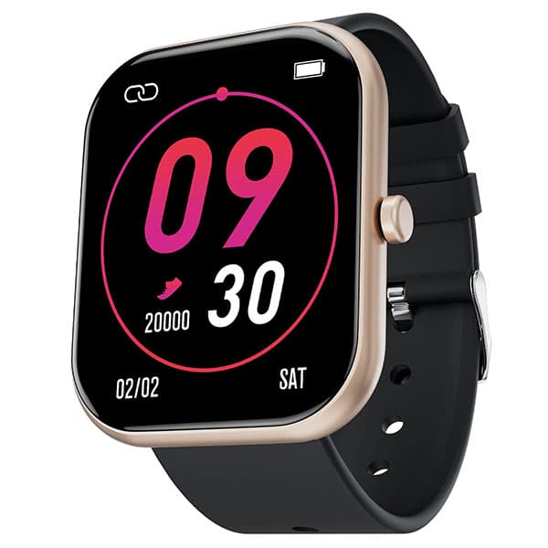 Fire Boltt Dazzle Plus Smartwatch Black Gold