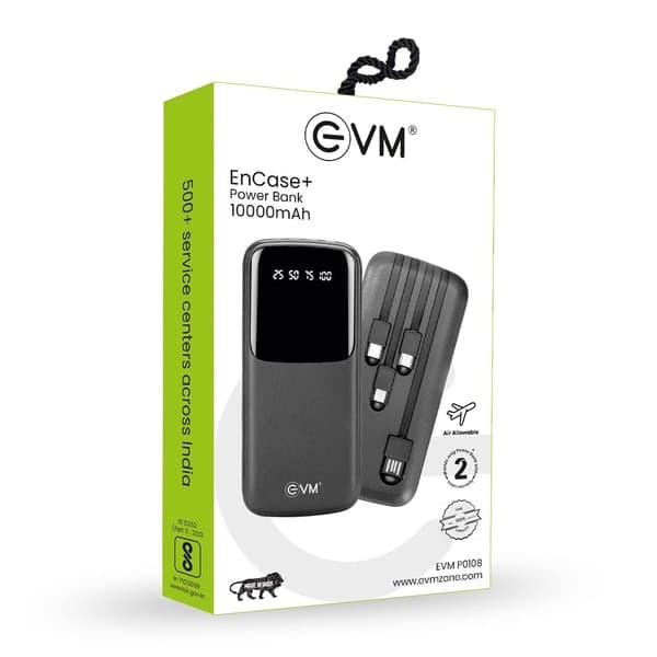 ENCASE+POWER BANK 10000MAH (Black)