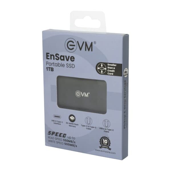 Evm Ensave Portable Ssd 1tb