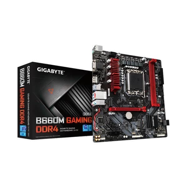 Gigabyte B660M Gaming DDR4 Intel Motherboard Supports Intel 12th, 13th & 14th Gen Processors