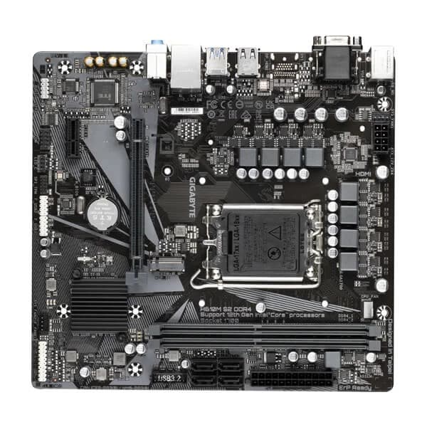 Gigabyte H610M S2 DDR4 Intel Motherboard Supports Intel 12th, 13th & 14th Gen Processors