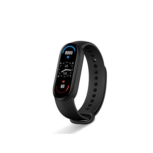Xiaomi Mi Smart Band 6 1.56'' (3.96 cm) Large AMOLED Color Display, 2 Week Battery Life, 30 Fitness Mode (Black)