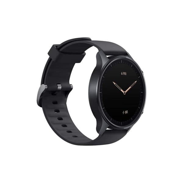 Mi Watch Revolve (Midnight Black) Steel Frame, 1.39” AMOLED Display