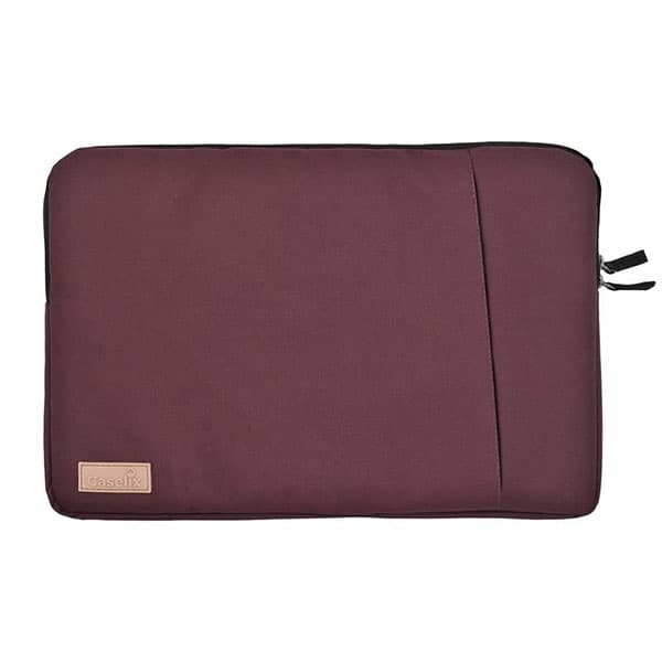 Caselix Vulcan 15.6" laptop Sleeve Case Maroon
