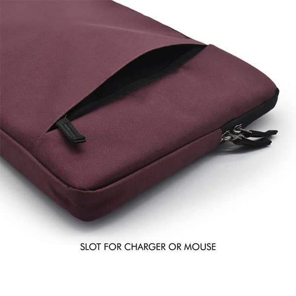 Caselix Vulcan 15.6" laptop Sleeve Case Maroon