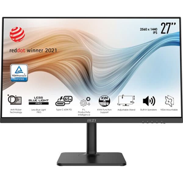 MSI Modern MD272QP QHD IPS 75Hz 5ms Professional Monitor