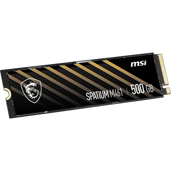 MSI SPATIUM M461 M.2 500GB PCI Express 4.0 x4 NVMe Solid State Drive