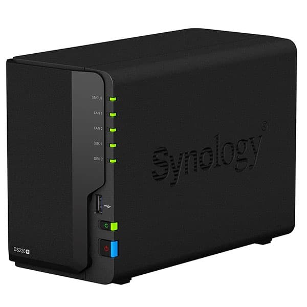 Synology DiskStation DS220+ 2-Bay NAS Enclosure (Black)