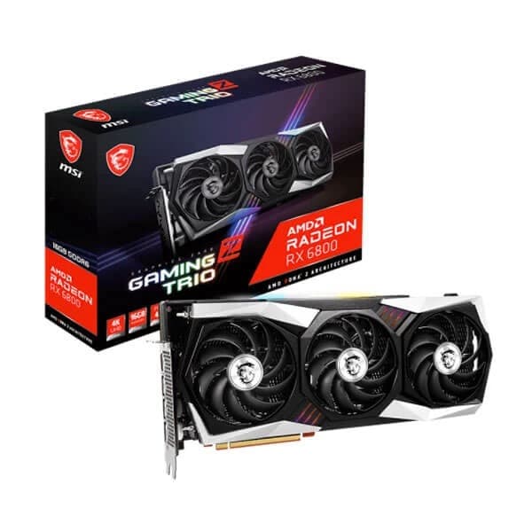 MSI RX 6800 Gaming Z Trio 16GB Gaming Graphics Card