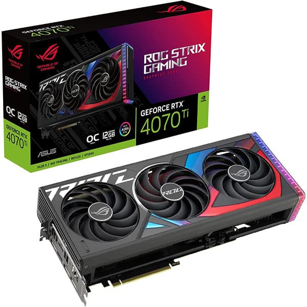 Asus ROG Strix RTX 4070 Ti 12GB Gaming Graphics Card