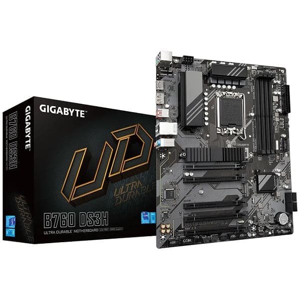 Gigabyte B760 Ds3h Ddr4 Intel Lga 1700 Atx Motherboard Supports Intel 12th, 13th & 14th Gen Processors