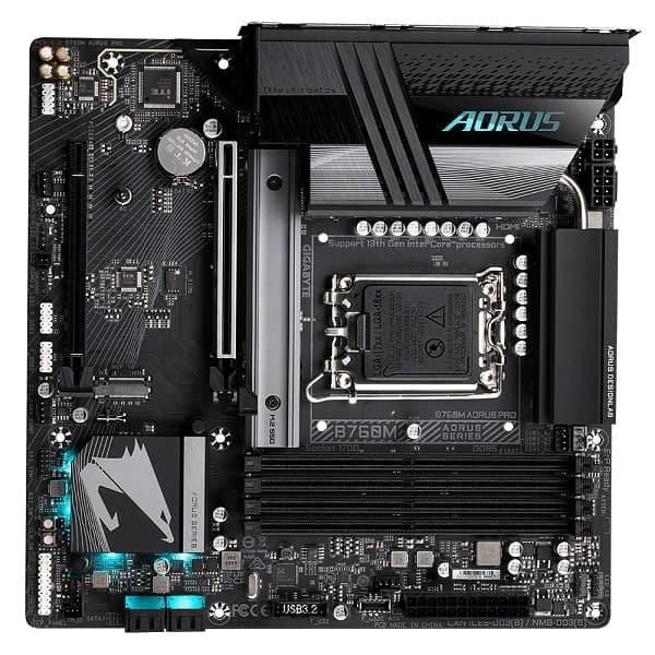Gigabyte B760m Aorus Pro Ddr5 Intel 13th And 12th Gen Support Lga 1700 M-atx Motherboard Supports Intel 12th, 13th & 14th Gen Processors