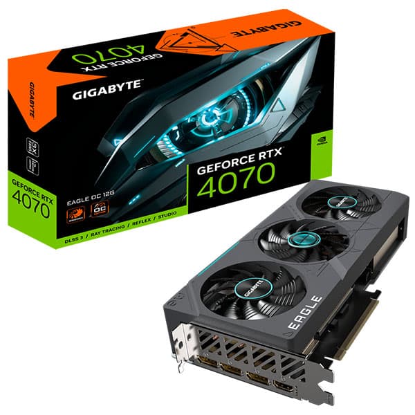 Gigabyte Geforce RTX 4070 EAGLE OC 12GB GDDR6X Graphic Card