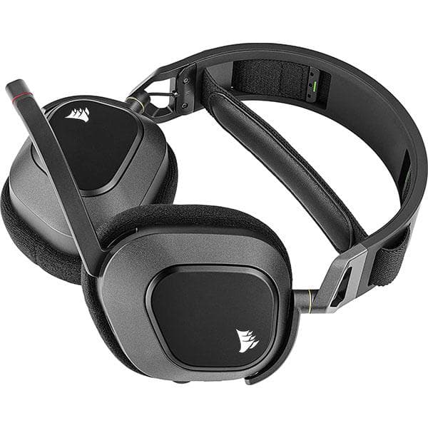 CORSAIR HS80 RGB Wireless Gaming Headset (Carbon Black)