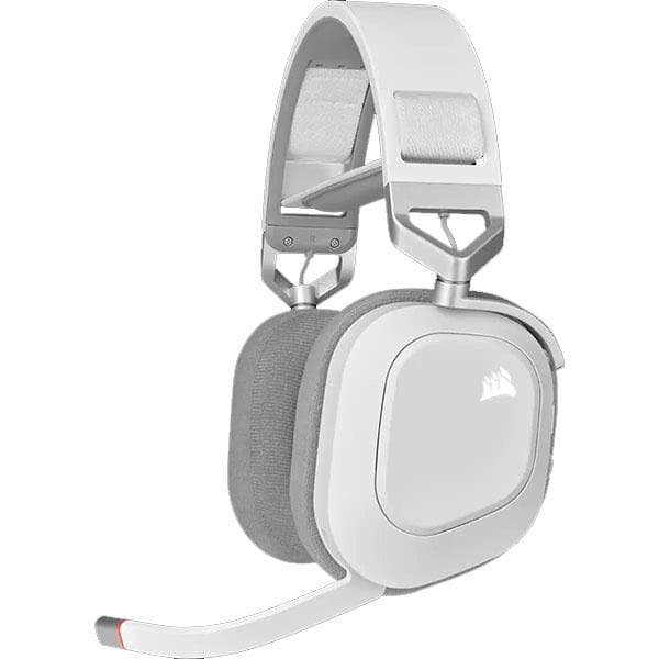 CORSAIR HS80 RGB Wireless Gaming Headset (White)