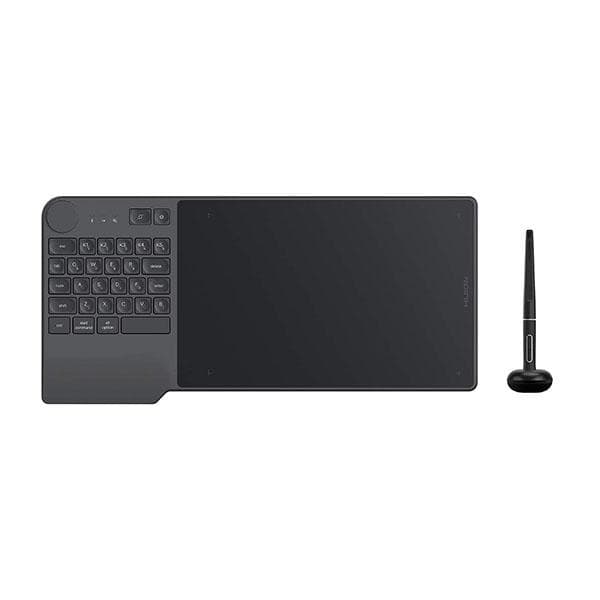 Huion Inspiroy Keydial KD200 Wireless Graphic Tablet Black