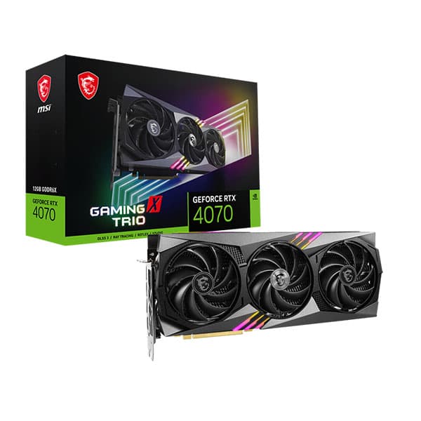 MSI Geforce RTX 4070 Gaming X Trio 12GB GDDR6X