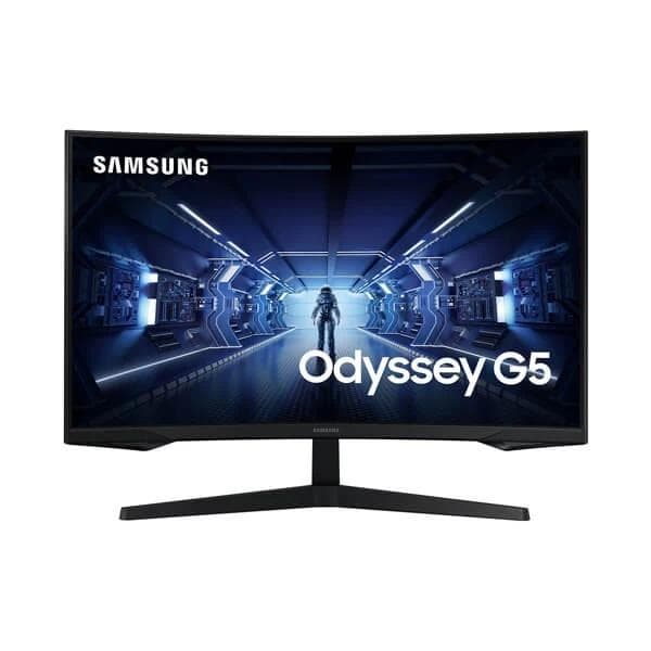 Samsung Odyssey G5 LC27G55TQBWXXL 27 Inch Curved Gaming Monitor