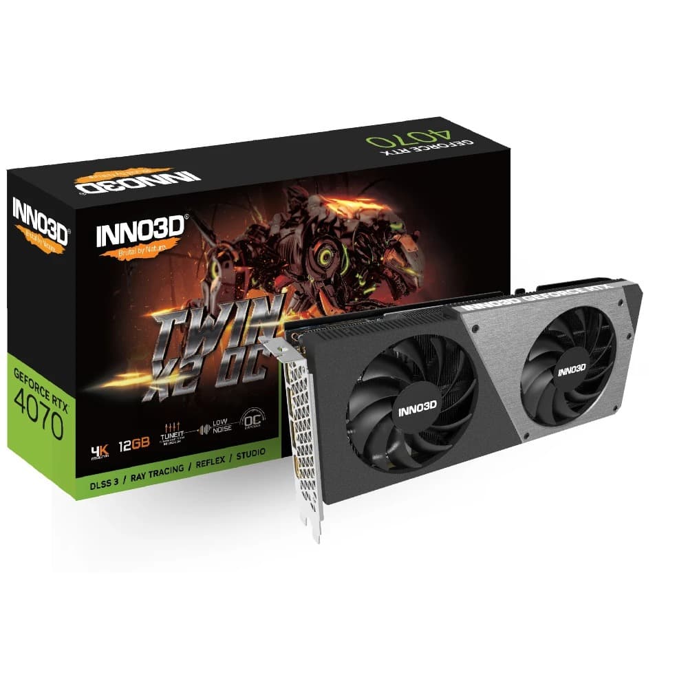 Inno3d Geforce Rtx 4070 Twin X2 Graphic Card
