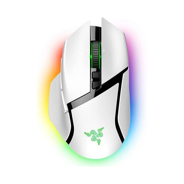 Razer Basilisk V3 Pro Customizable Wireless Gaming Mouse, White