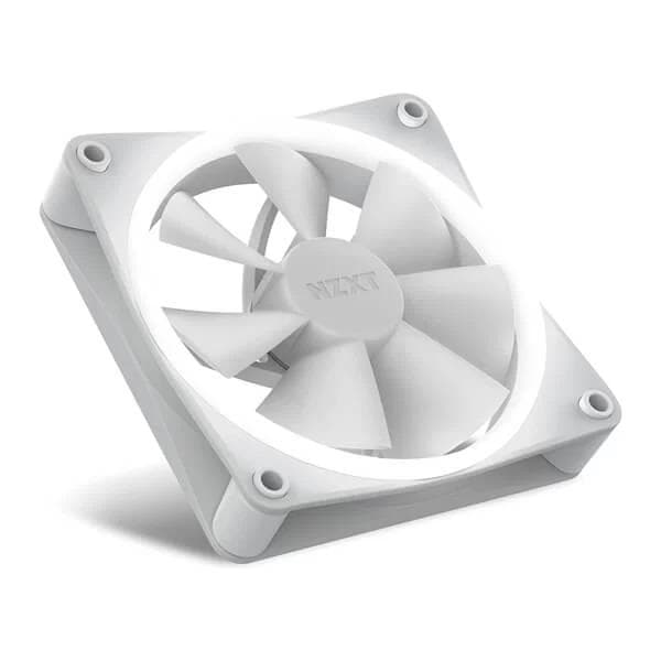 NZXT F120 RGB Cabinet Fan White