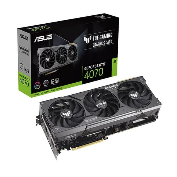 Asus TUF RTX 4070 12GB GDDR6X Gaming Graphic Card