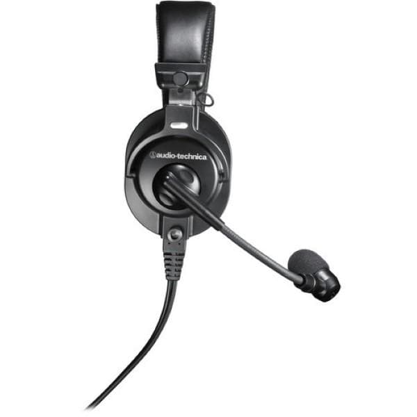 Audio Technica BPHS1 Wired Over The Ear Headset with Mic (Black)
