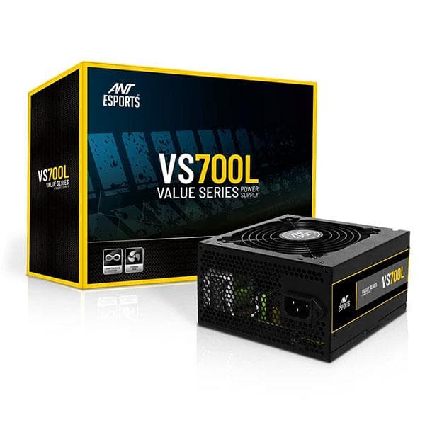 Ant Esports VS700L 700 Watt Non-Modular Power Supply/PSU for PC