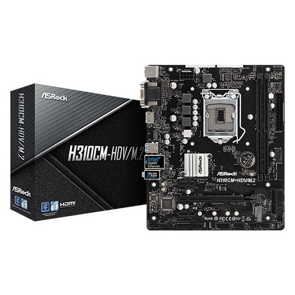 ASRock H310CM-HDV/M.2 Motherboard