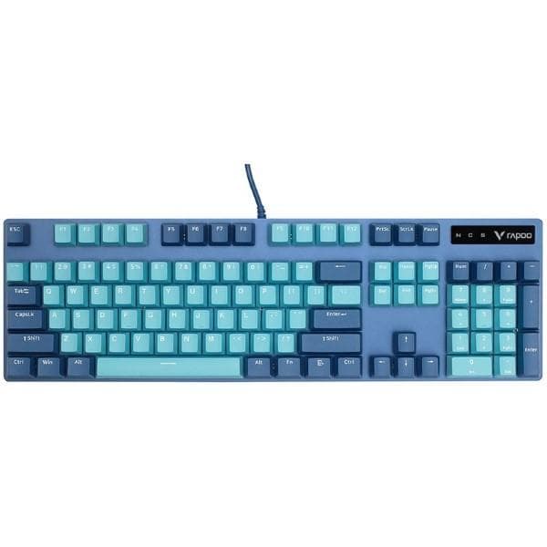 Rapoo V500 Pro Mechanical Gaming Keyboard (Cyan Blue)