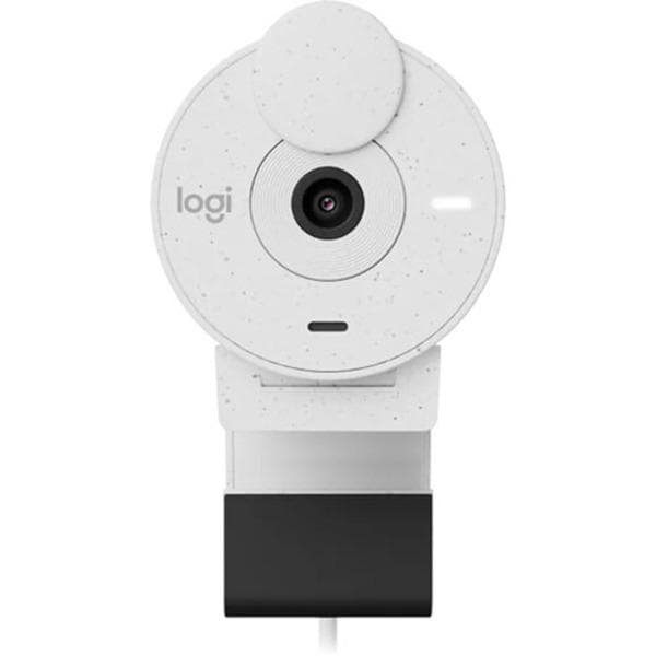 Logitech Brio 300 1080p Full HD Webcam (White)