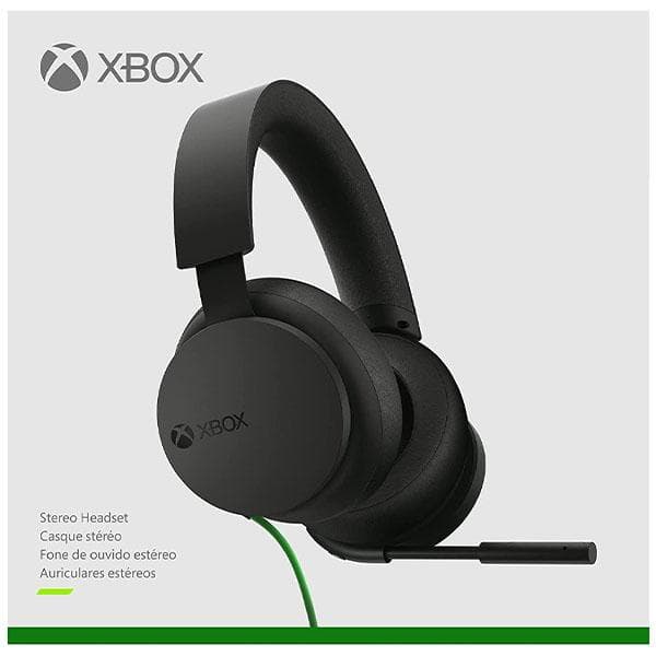 Microsoft XBOX Stereo Headphones Wired Black