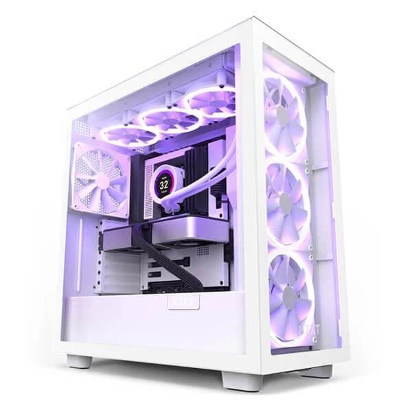 NZXT H7 Elite Premium ATX Mid Tower Cabinet CM-H71EW-02