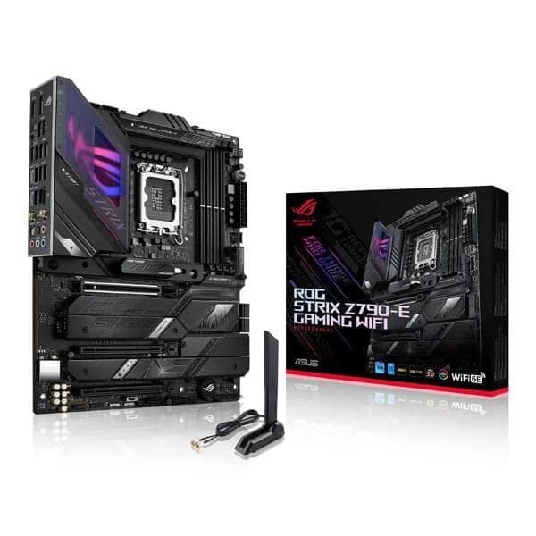 Asus ROG Strix Z790-E Gaming WIFI DDR5 LGA 1700 Intel Motherboard Supports Intel 12th, 13th & 14th Gen Processors