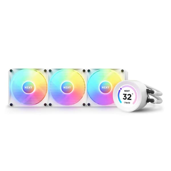 NZXT Kraken Elite 360mm RGB AIO Liquid CPU Cooler White