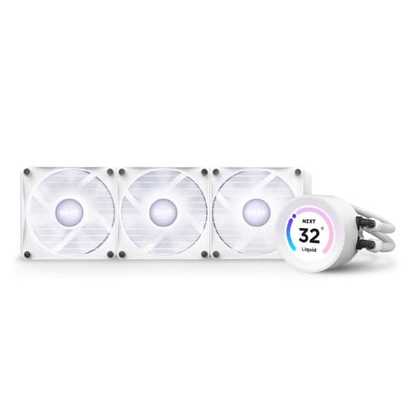 NZXT Kraken Elite 360mm RGB AIO Liquid CPU Cooler White