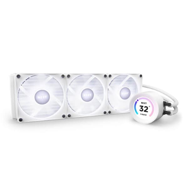 NZXT Kraken Elite 360mm RGB AIO Liquid CPU Cooler White