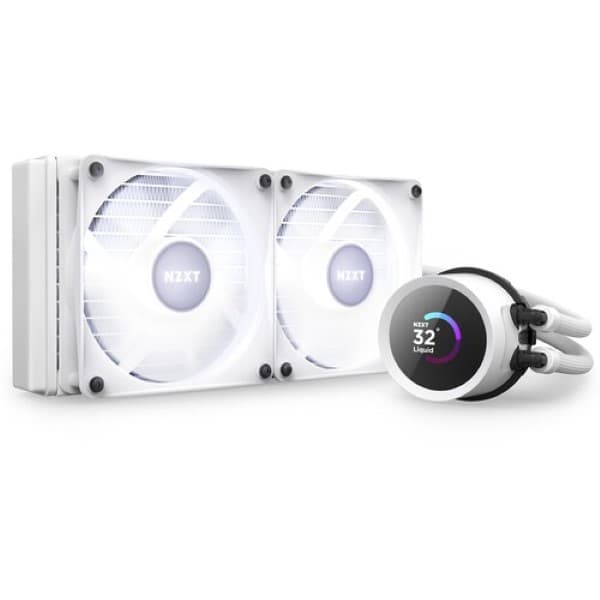 NZXT Kraken 240 RGB 240mm AIO Liquid Cpu Cooler - White