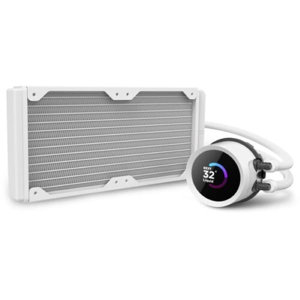 NZXT Kraken 240 RGB 240mm AIO Liquid Cpu Cooler - White