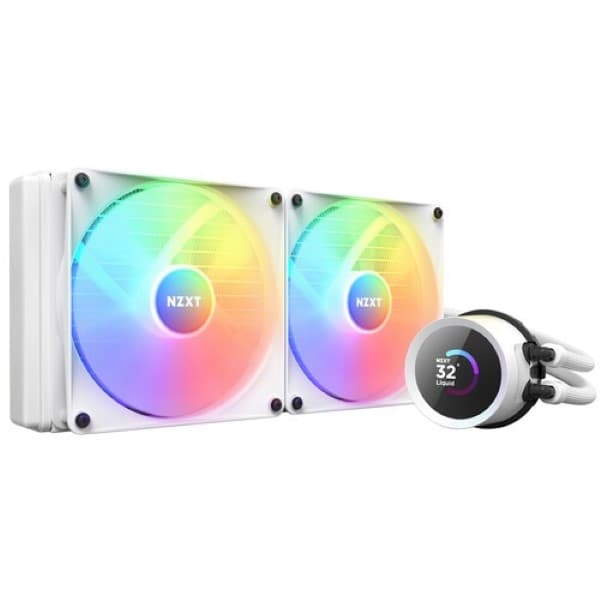 NZXT Kraken 280 RGB 280mm AIO Liquid Cooler - White
