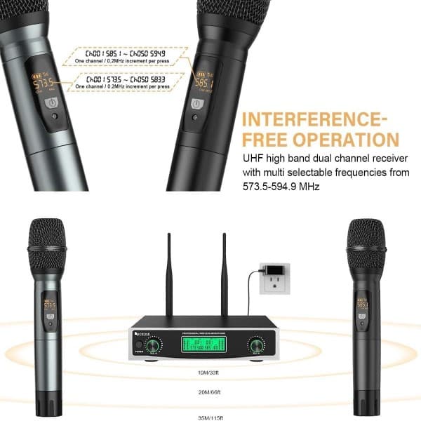 Fifine K040 - WIRELESS MICROPHONE SYSTEM