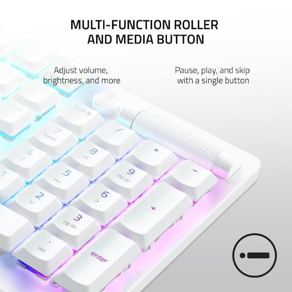 Razer DeathStalker V2 Pro (White)