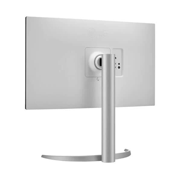 LG 27UP650-W 27 Inch (68.4 Cm) UHD (3840 x 2160 Pixels) 4K IPS Display Monitor, VESA DisplayHDR 400, Immersive Gaming Experience, AMD FreeSync, Ergonomic Design (Silver)