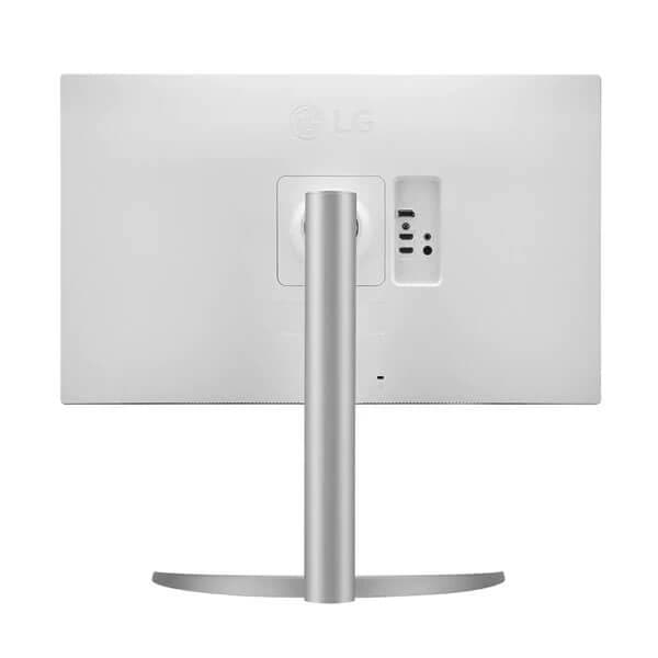 LG 27UP650-W 27 Inch (68.4 Cm) UHD (3840 x 2160 Pixels) 4K IPS Display Monitor, VESA DisplayHDR 400, Immersive Gaming Experience, AMD FreeSync, Ergonomic Design (Silver)