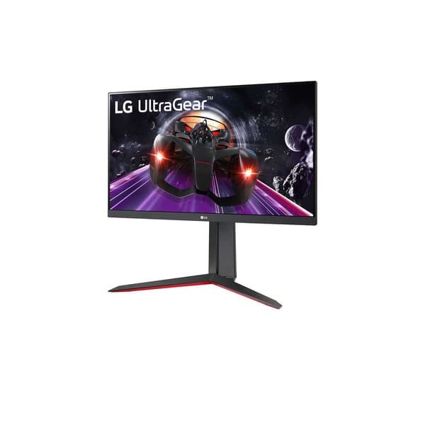 LG UltraGear 24GN65R-B Gaming Monitor, 23.8 Inches, Full HD, IPS, 144 Hz, 1 ms (GTG), FreeSync Premium, HDR, HDMI, DP/Pivot, Height Adjustment, 3 Year Peace of Mind, Luminous Point Warranty