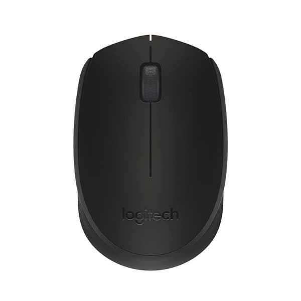 Logitech M170 Wireless Mouse (Black)