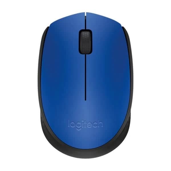 Logitech M171 Wireless Mouse (Blue/Black)