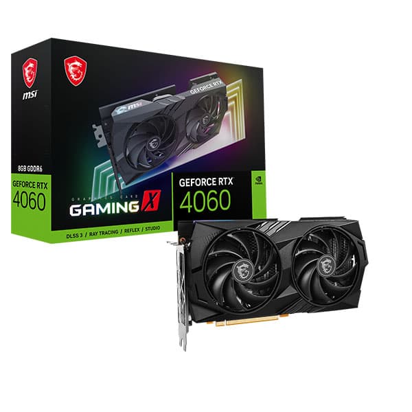 MSI GeForce RTX 4060 Gaming X 8G Graphics Card