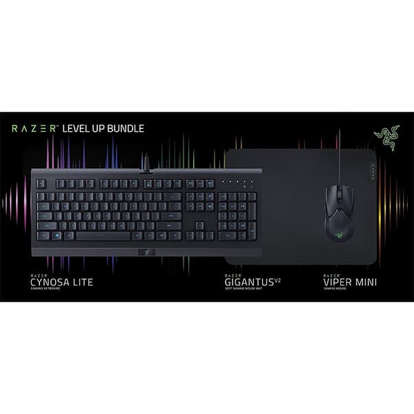 Razer Level Up Bundle - Cynosa Lite, Gigantus V2 Medium, Viper Mini