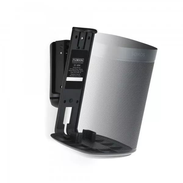 Flexson Wall Mount for Sonos One, One SL and Play:1 (Black)